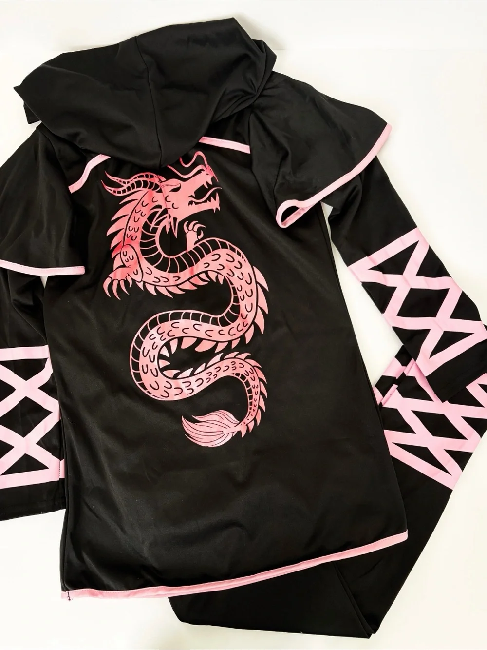 Spooktacular Creations Girls Ultimate Ninja Dragon Costume Size L (10/12)
